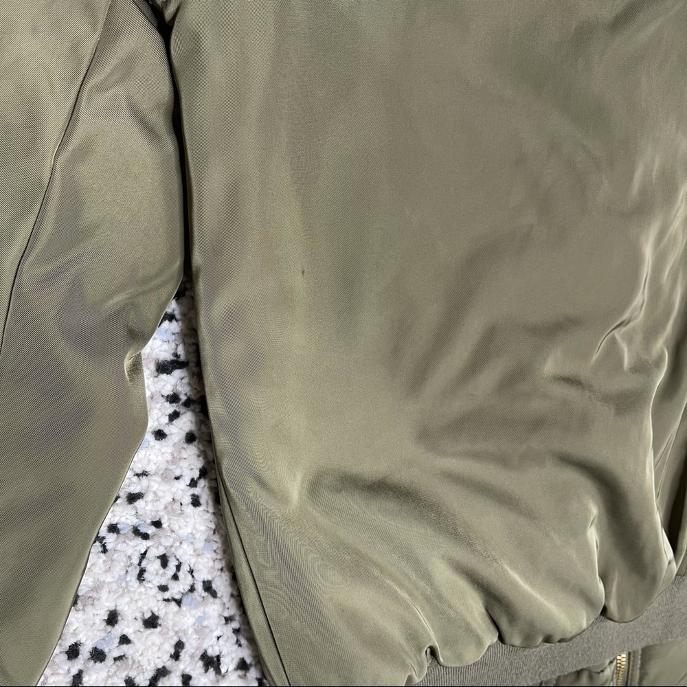 ASOS Olive Bomber Jacket - Picture 5 of 8